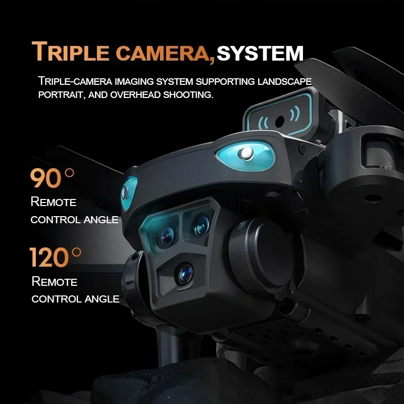 New Monster M20 Drone 8K Professional HD Camera No GPS Foldable Quadcopter Obstacle Avoidance Brushless RC Dron Toy