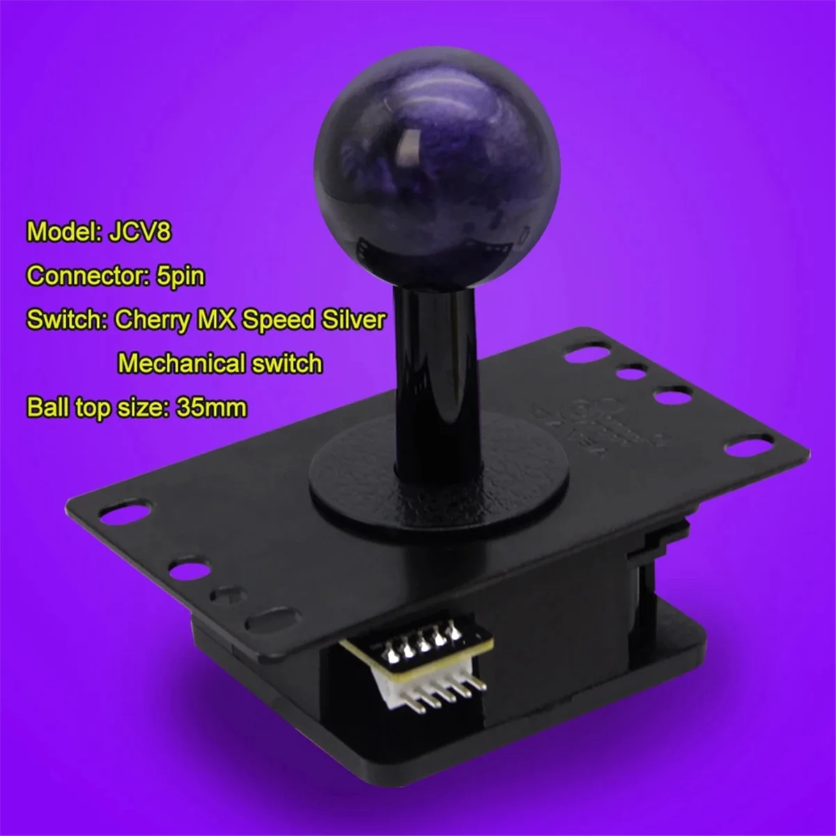 For Qanba Gravity Mechanical Arcade Joystick JCV8 Shafts Silent Lever Joystick Arcade Accessories Quick DIY Parts