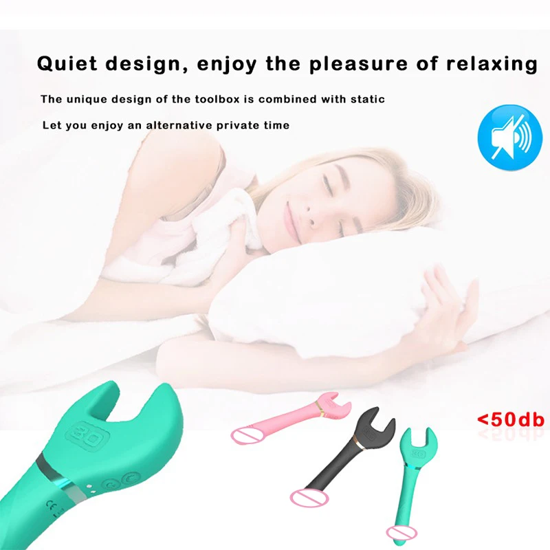 Wrench Vibrator Self Retracting Dildo Female Vagina Anal Masturbator Into Novelty Clitoral Stimulator Nipple Massage Sex Toy