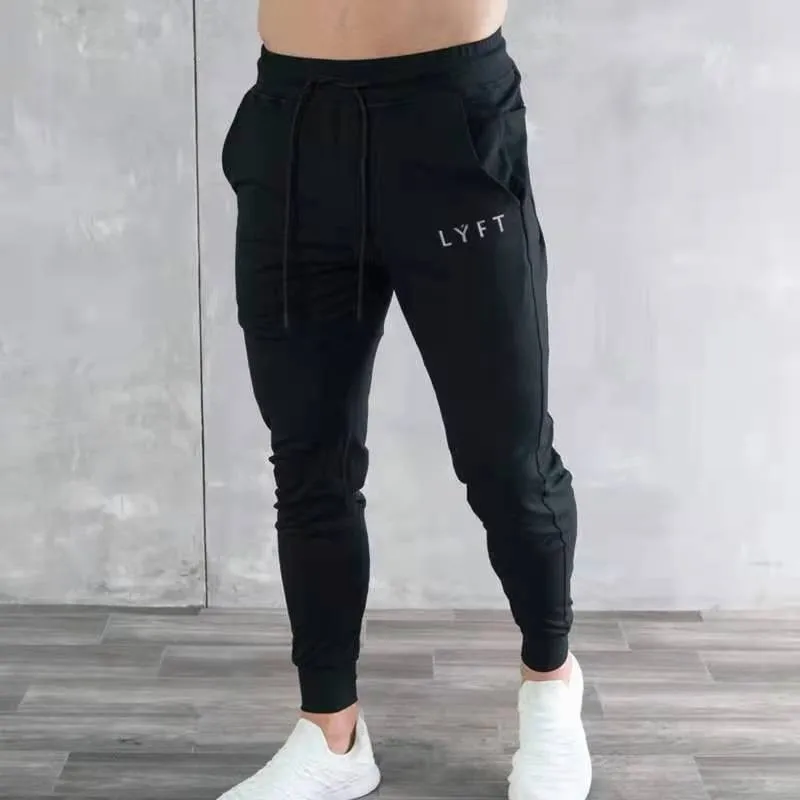 2024 LYFT Muscle Fitness Brothers Summer New Trendy Casual Sports Pants Outdoor Running Breathable Lightweight Feet