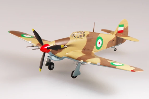 Easymodel 37267 1/72 Russia Hurricane Mk Fighter Military Static Plastic Model Toy Collection or Gift