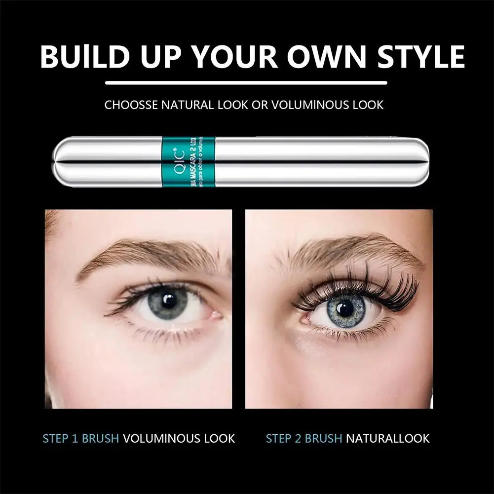 4d Zijdevezel Lash Mascara Waterdichte Rimel 3d Mascara Voor Wimperverlenging Zwart Dik Verlengende Wimpers Koreaanse Cosmetica