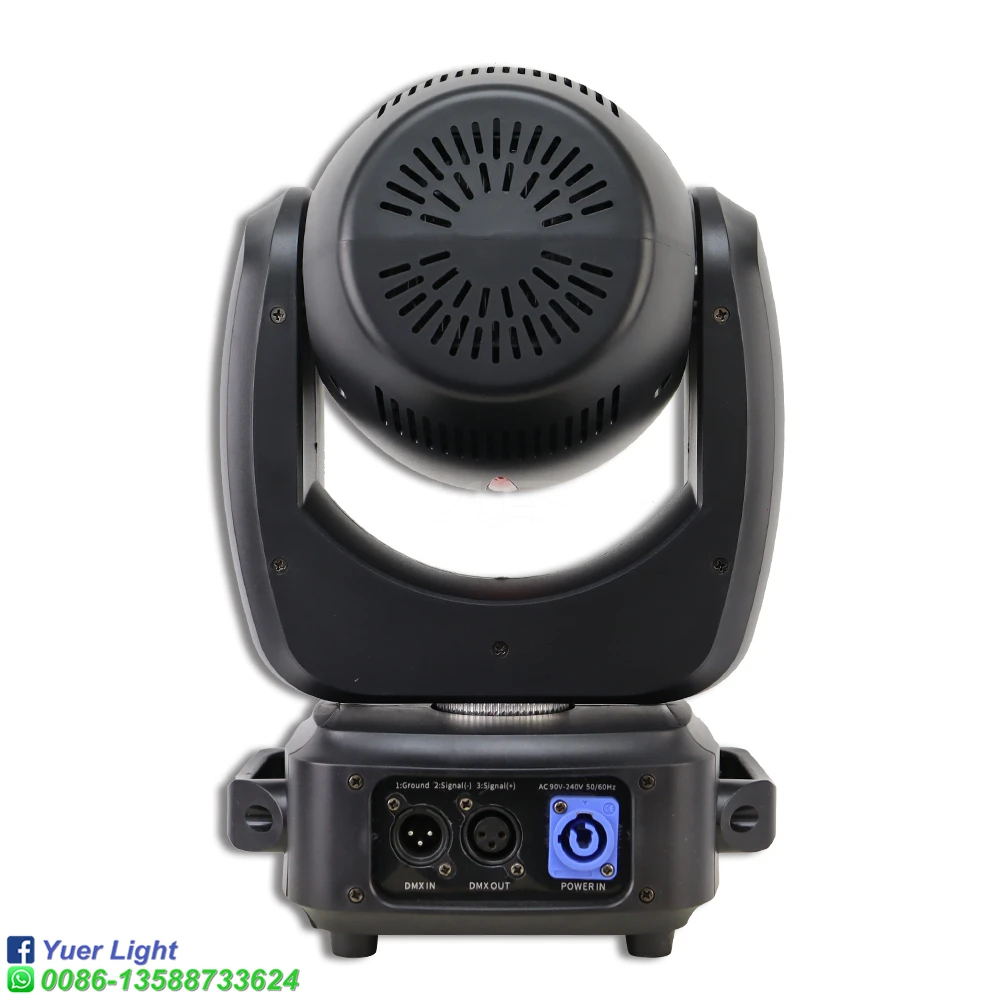 Imagem -05 - Led Moving Head Beam Light Dmx512 Beam Spot Lamp Efeito Dmx512 Iluminação de Palco dj Disco Pcs por Lote