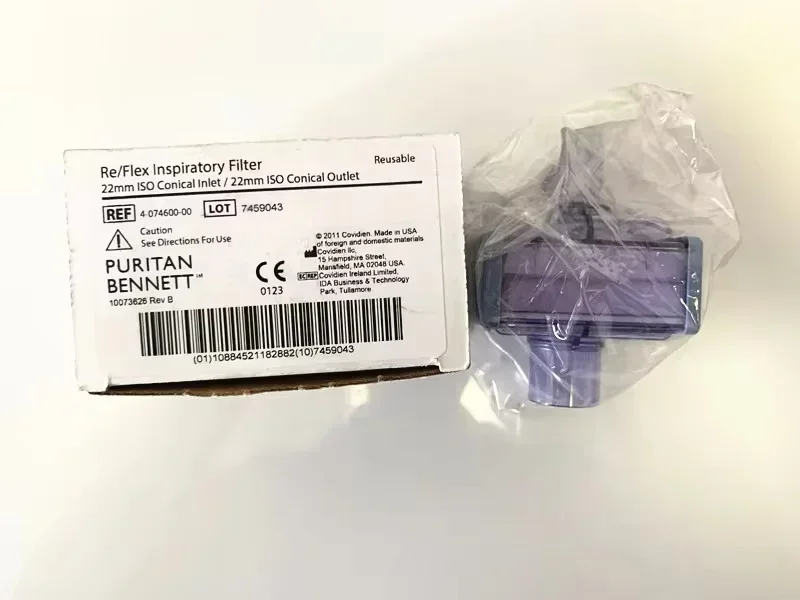 For Tyco PB840 PB760 Ventilator Filter Tube Bacteria Filter Connector New Accessories