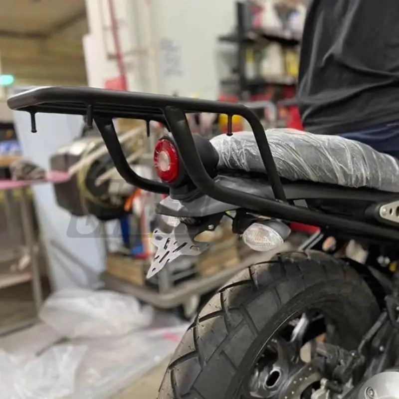 For Yamaha XSR155 2018-2024 years Rear Detachables Backrest Luggage Rack Cargo Support Holder Bracket Cargo Tail Rack