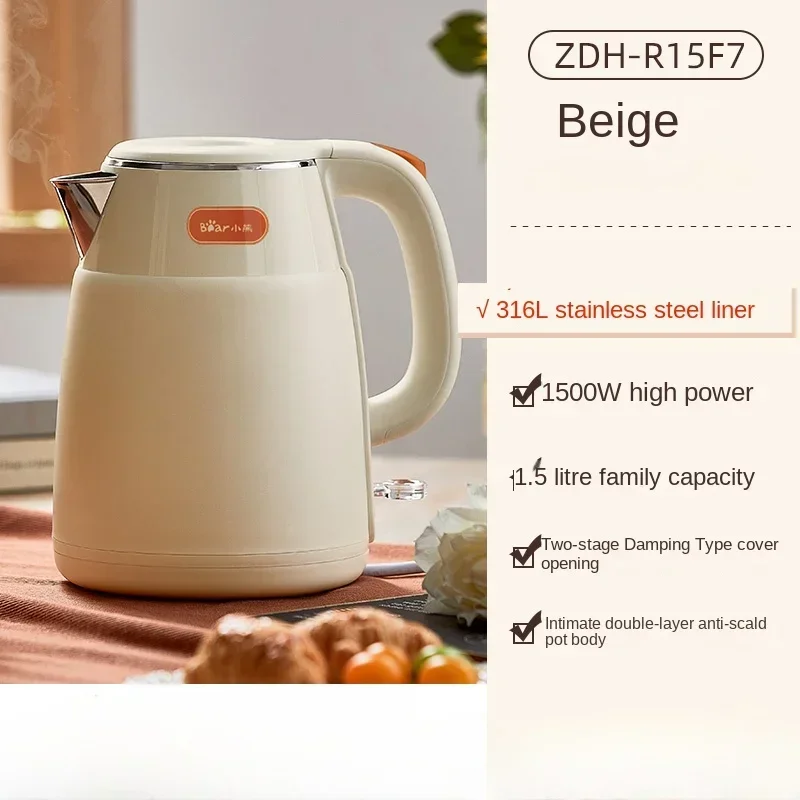 Little Bear Electric Kettle 2024 New Home Use with High Appearance And Large Capacity For Dormitory Use