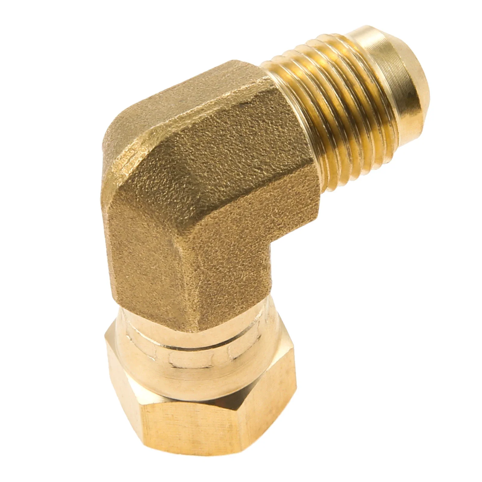90 Degree Elbow Propane Connector Low Pressure Adapter 3/8\
