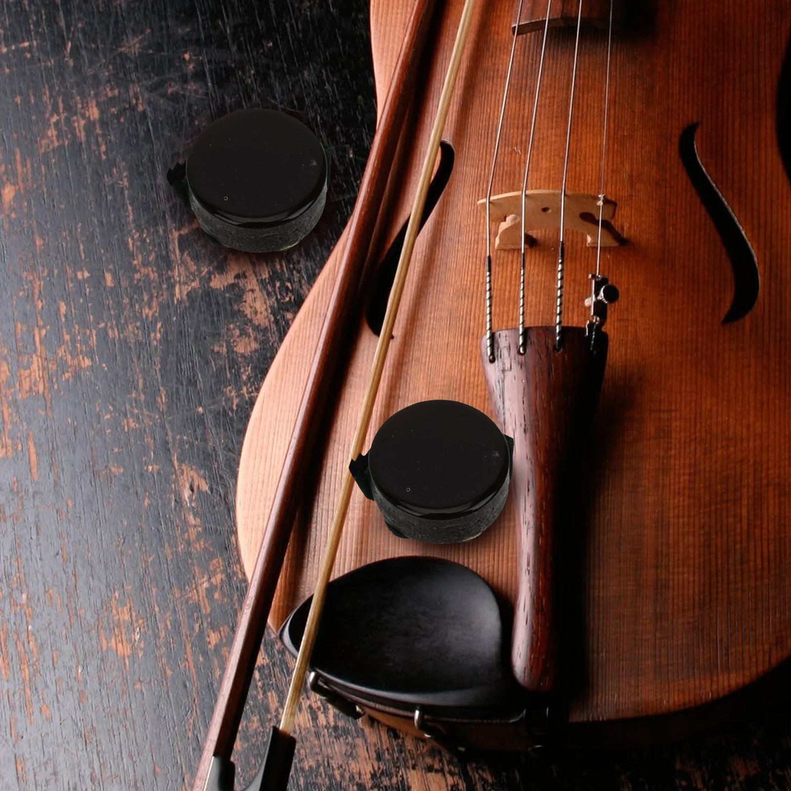 

3pcs Violin Rosin Stringed Instrument Accessory Powerful Clear Sound Dust Free Professional Maintenance Musical Instrument