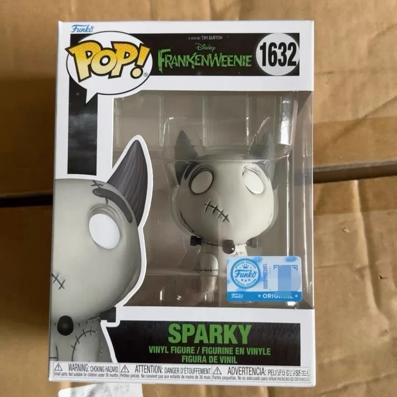 

Genuine Victor With Sparky Figurine Doll Funko Pop Frankenweenie Q Version Decor Statue Dolls Figure Model Collect Souvenirs Toy