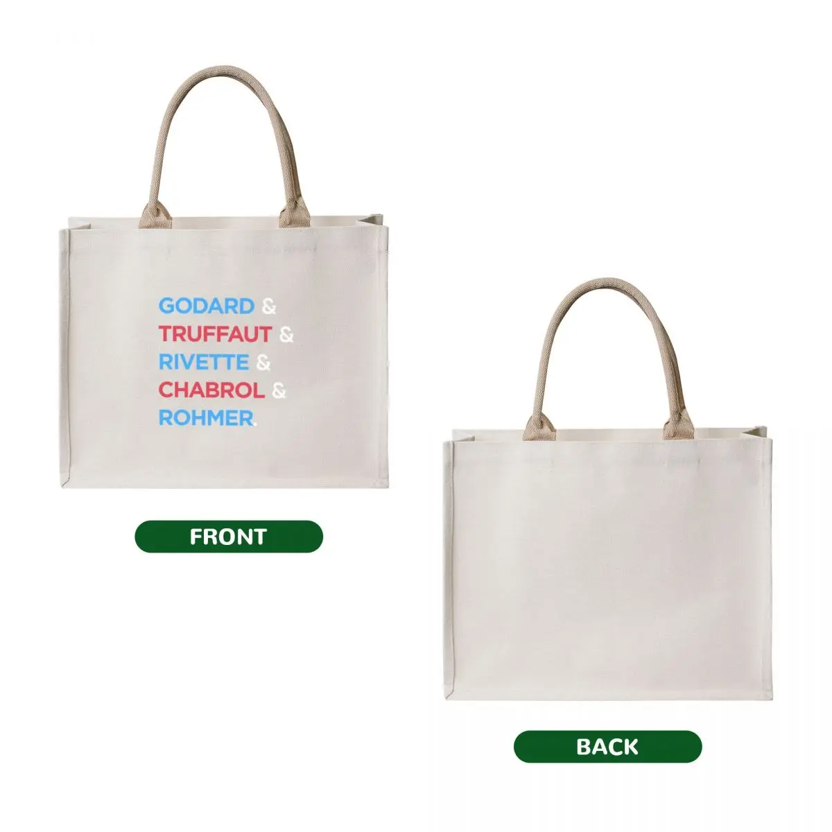 nouvelle vague - cahiers Tote Bag tote bag woman shopping cart bags Shopping bags