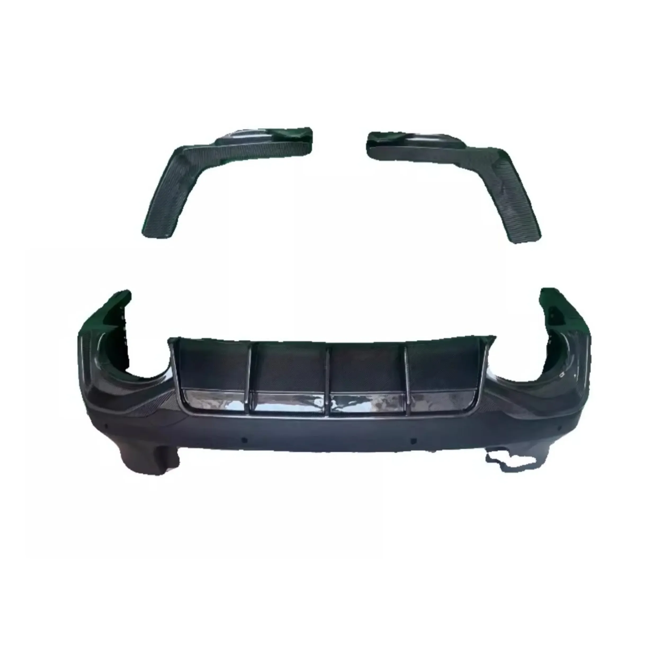 

Carbon Fiber Rear Lip Rear Shovel Tail thraot Assembly For Audi A6 Auto Accessories