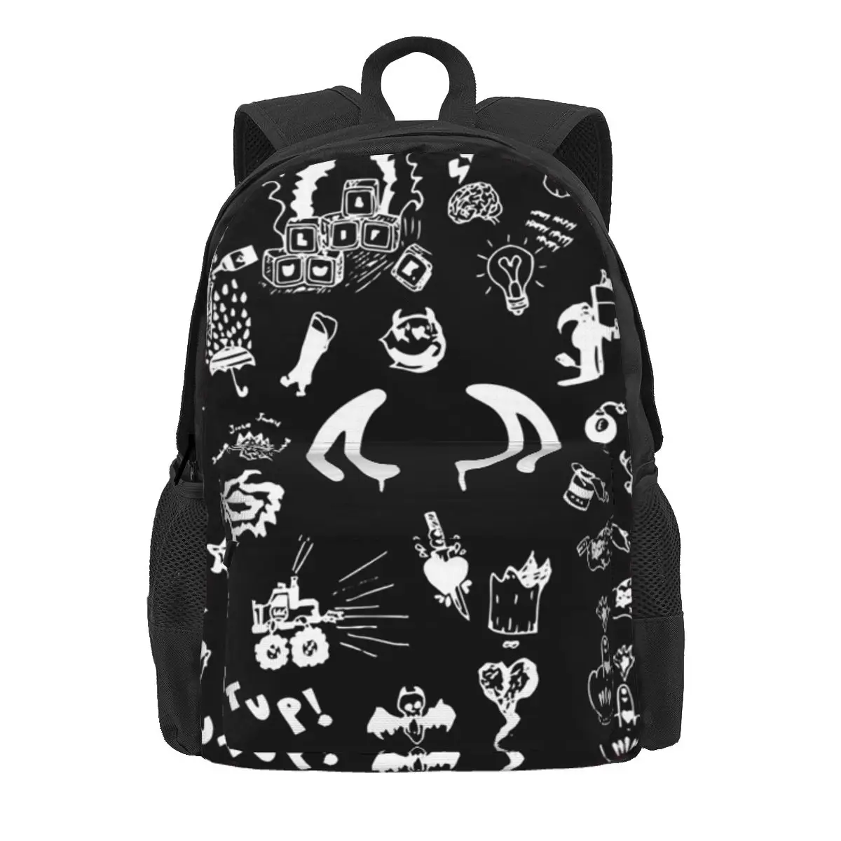 

Yungblud Drawings Tattoo Sheet Backpack Daypack Large Capacity Kids BookBag School Bag Shoulder Bags for Men Women