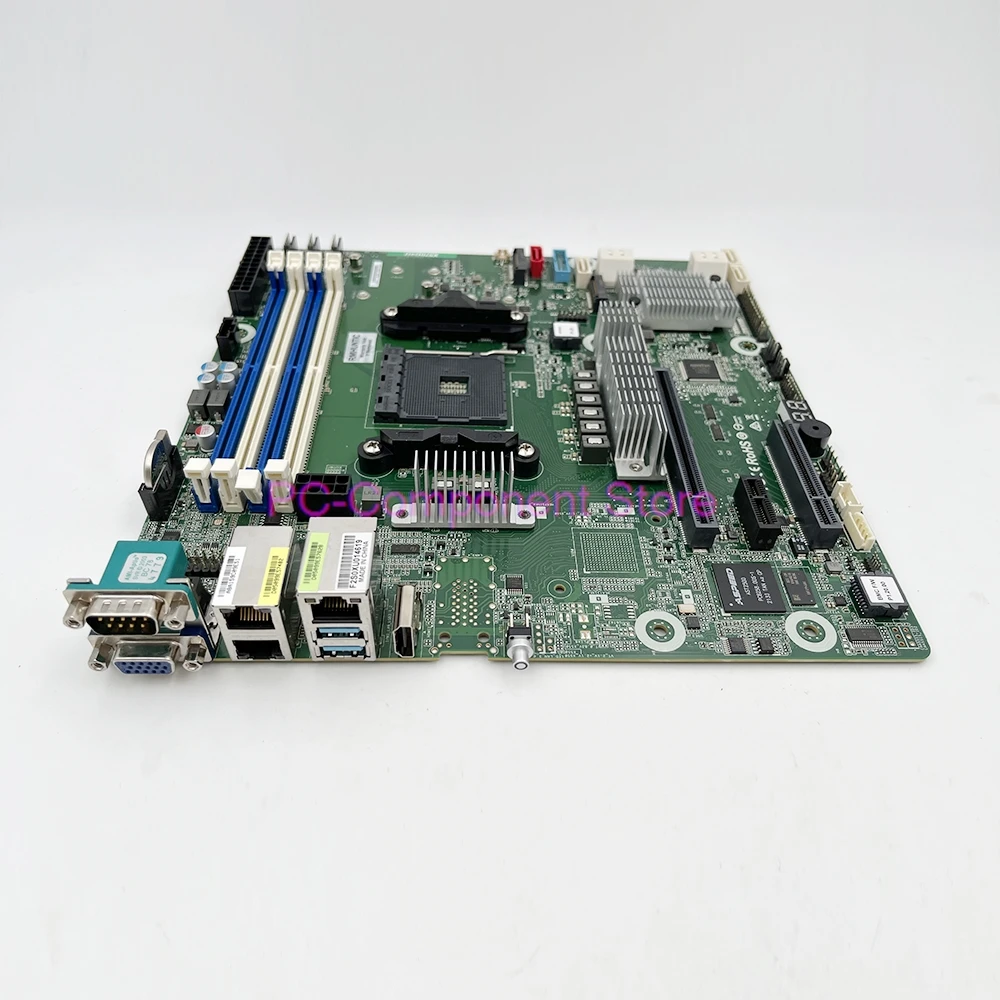New Server Motherboard For AsRock Supports For Ryzen 5000 AM4 PGA 1331 DDR4 X570D4U