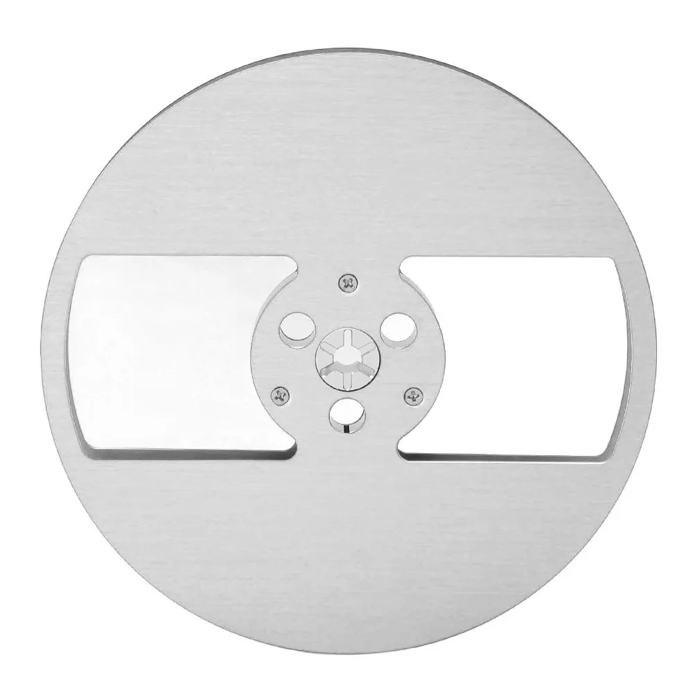 Replacement Part 2 Hole Opening 1/4 7 Inch Empty Reel High Hardness Open Reel Takeup Reel for TEAC Tape Machine