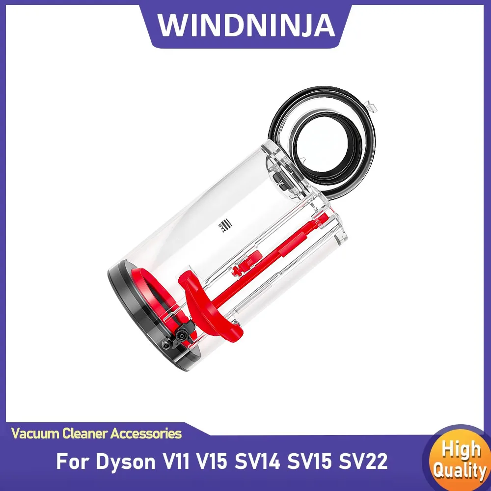 Großer Staubbehälter für Dyson V11 V15/SV14 SV15 SV22 US-Version Staubsauger Staubbehälter Staubbehälter-Zubehör Ersatzteil