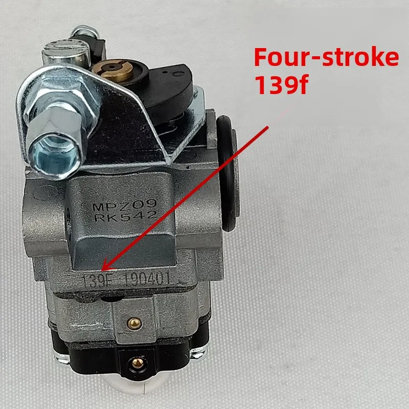 

New for139F 4-stroke back-mounted side-hanging brush cutter, ground drill and lawn mower carburetor accessories