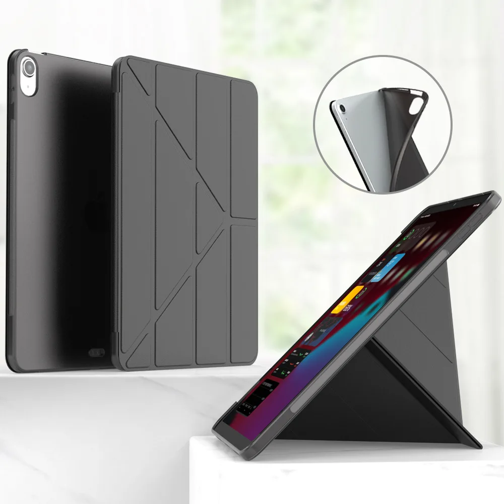 

For iPad Pro 10.5 Case,PU Leather Smart Cover for iPad Air 3 Cases 2019 TPU Soft Case For iPad Pro 10.5 A1701 A1709 A2152 A2123