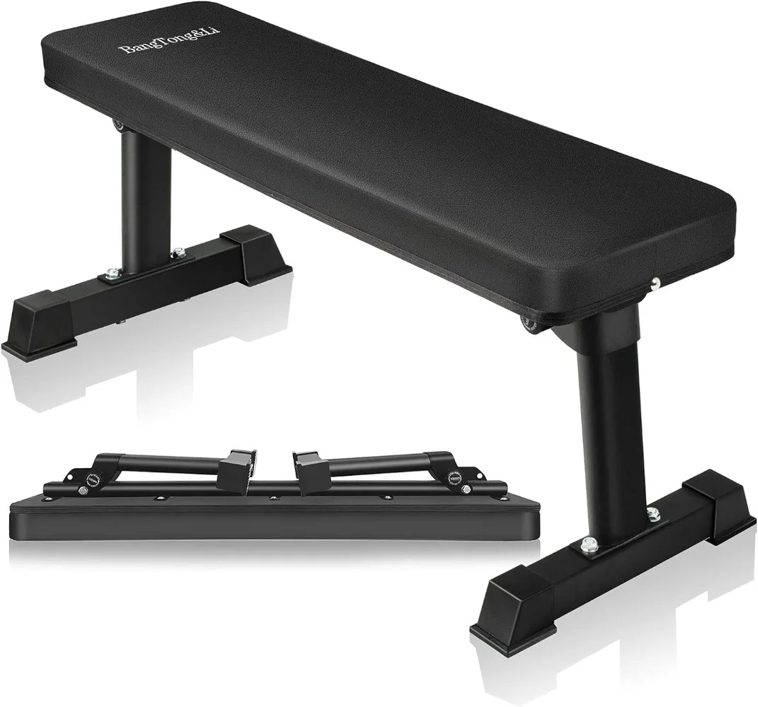 

Flat Weight Bench Utility Workout Exercise Training Equipment for Fitness