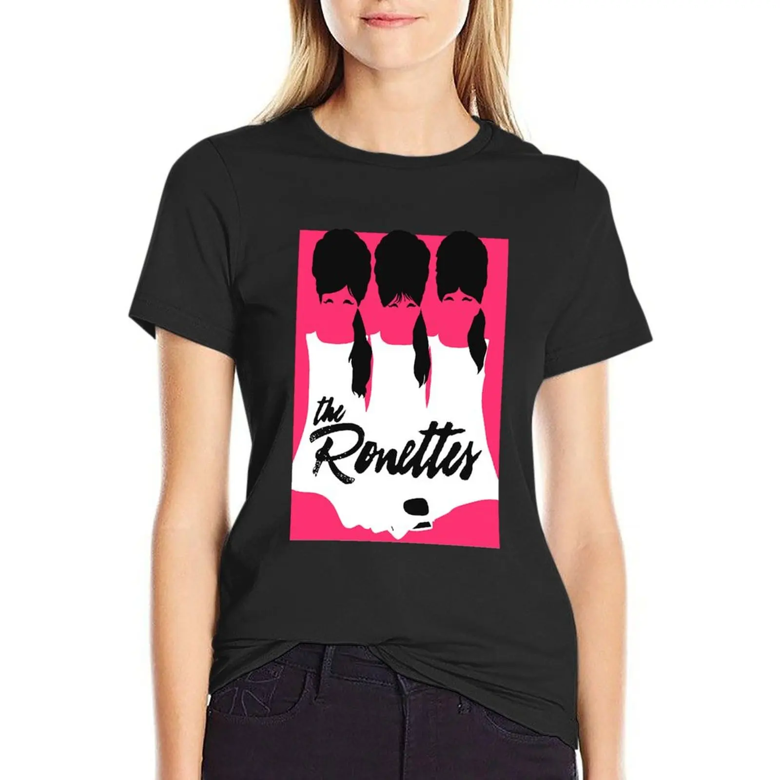 

Music Vintage Retro The Ronettes Merch New Gifts For Everyone T-Shirt sweat summer clothes for Women