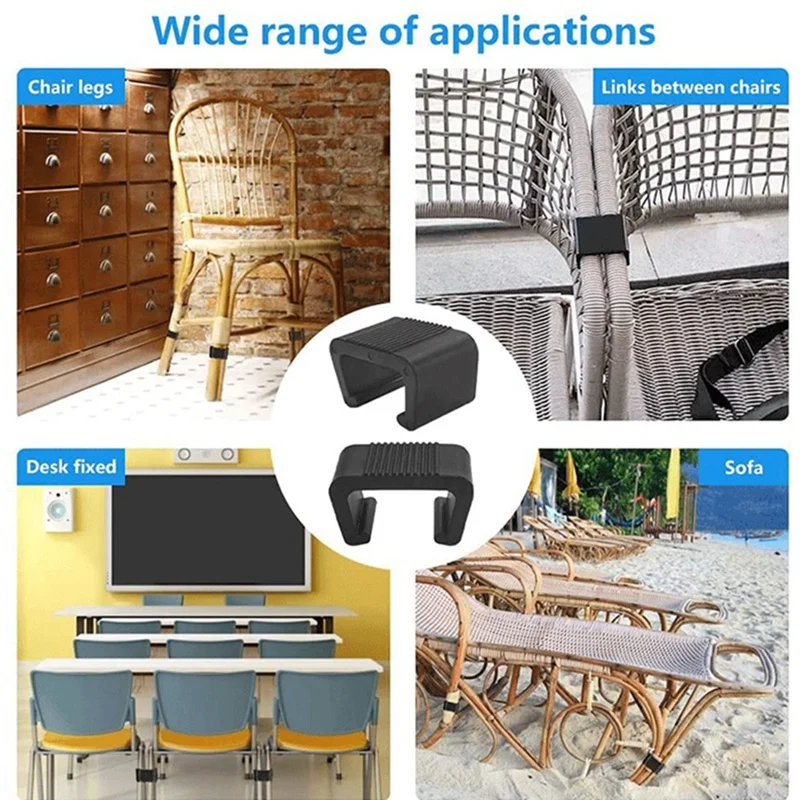 10 шт., пластиковые мебельные разъемы из ротанга