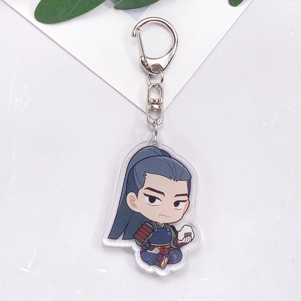 شخصيات أنيمي لذيذ الزنزانة سلسلة مفاتيح مصنوعة من الأكريليك اكسسوارات الإبداعية Cyte حقيبة سحرية على ظهره قلادة كيرينغ هدايا لمحبي #5