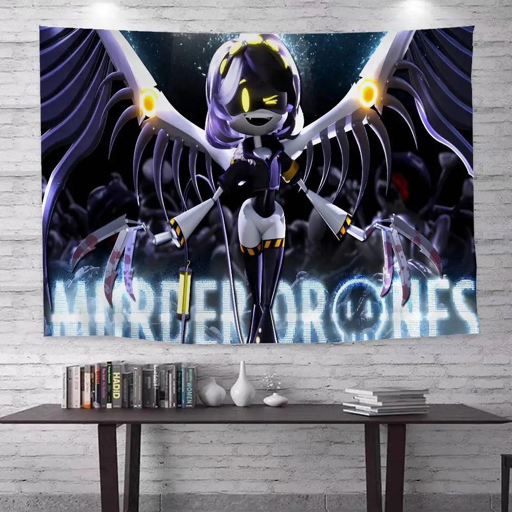 

Настенные гобелены M-Murder Drones в стиле хиппи, богемные настенные гобелены, мандалы, декор для дома в стиле INS