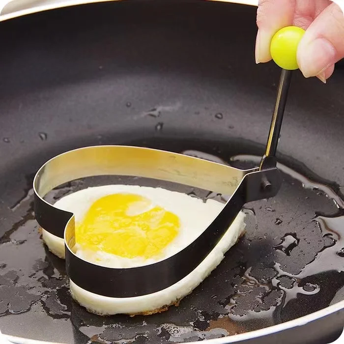 Mini moule à œufs en forme de poêles, moule à œufs de petit déjeuner, poêle à frire, antiadhésive, outils de fabrication de crêpes, moule à œufs et omelette