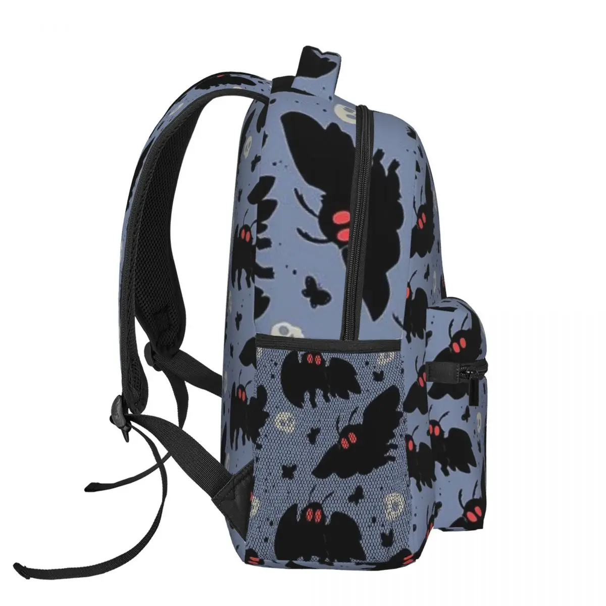 Mothman-Sacs à dos bleu lumière du jour pour garçons et filles, cartable décontracté pour enfants, sacs d'école, sac à dos pour ordinateur portable, sac initié, grande capacité