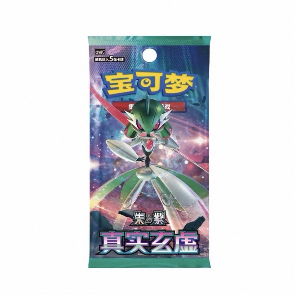 genuine-pokemon-card-140-gem-pack-trading-ptcg-collected-chinese-scarlet-viole-sprigatito-pikachu-plush-kids-toy-gift