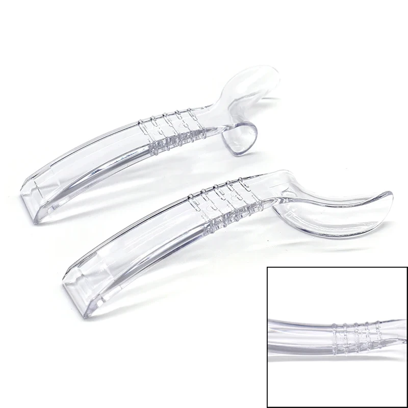 Dental For Half Mouth Retractor  Intraoral Supporting Device Mouth Opener Left +Right Transparent Cheek Retractor