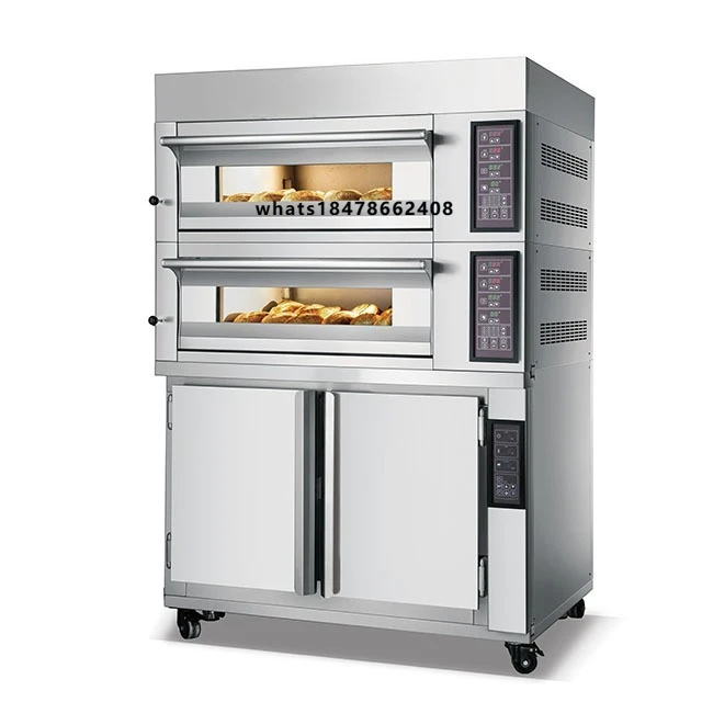 Meletino Commercial Kitchen  Making Bread Machine  Cake  Electric Bakery Equipment Combined  Pizza  Oven with Proofer