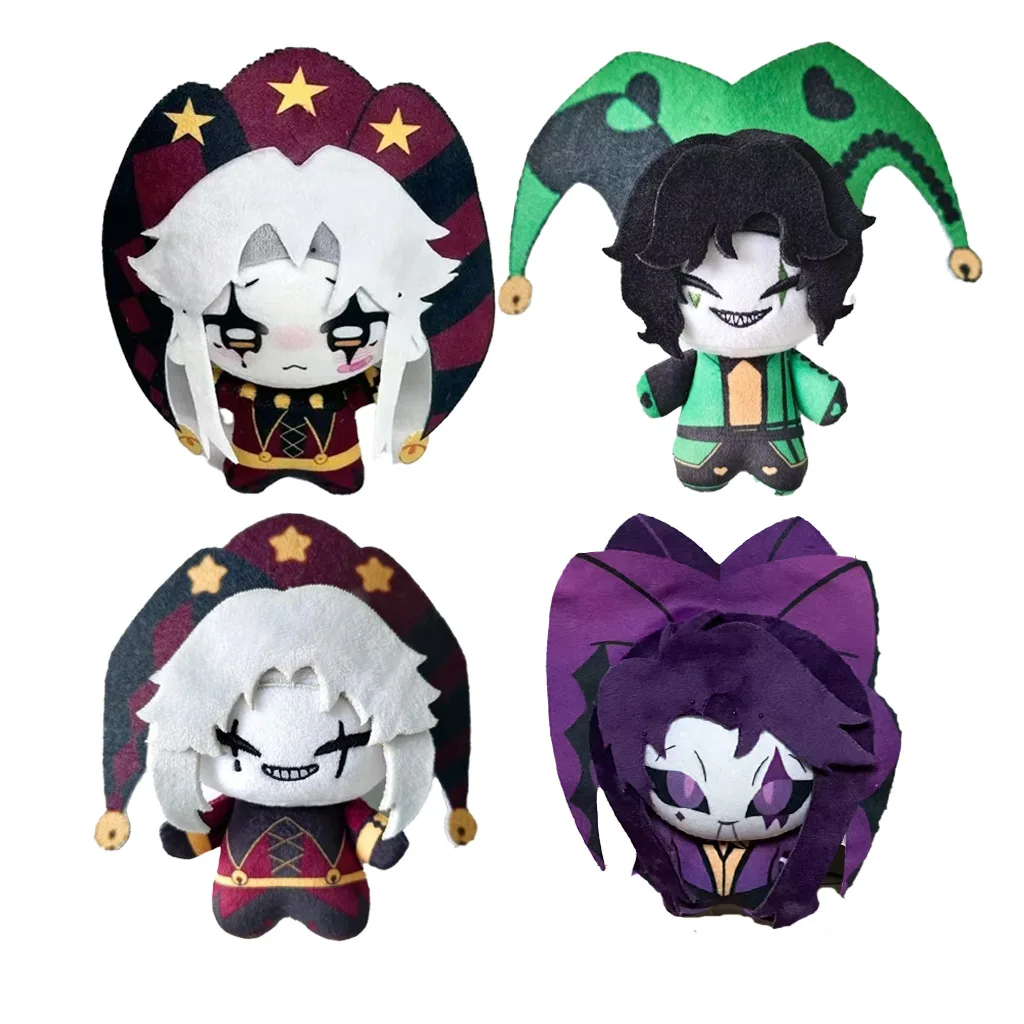 

В наличии: Плюшевая кукла Пьеро 10 см, хлопковая мягкая игрушка в стиле циркового шоу, коллекционный подарок для фанатов аниме и детей, декор для стола