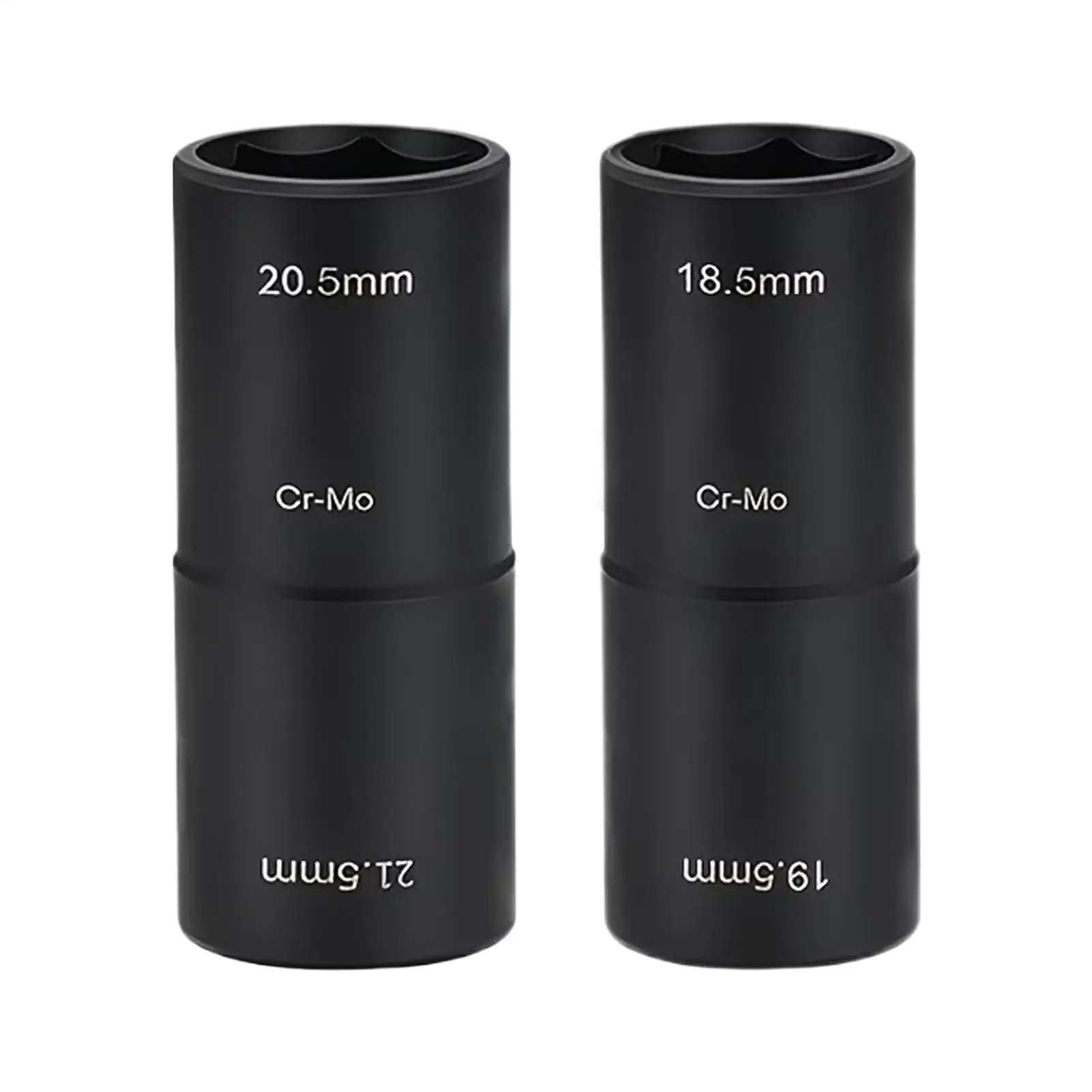 Lug Nut Socket Double-Side Heavy-Duty Multi-Size Universal Automotive Wheel Lug Nut Socket Tool for Garage Workshop Roadside