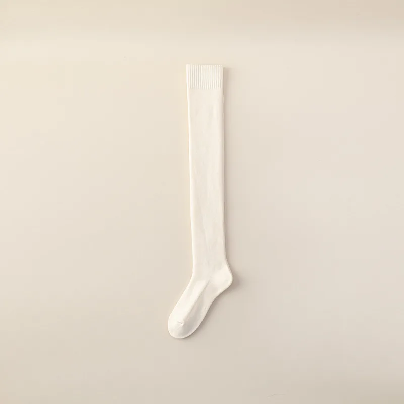 الشتاء الدافئة الكشمير الجوارب فوق الركبة المرأة أفخم المنزل النوم الطابق الجوارب الطويلة Jk بلون لينة الفخذ العليا متعة الجوارب #6