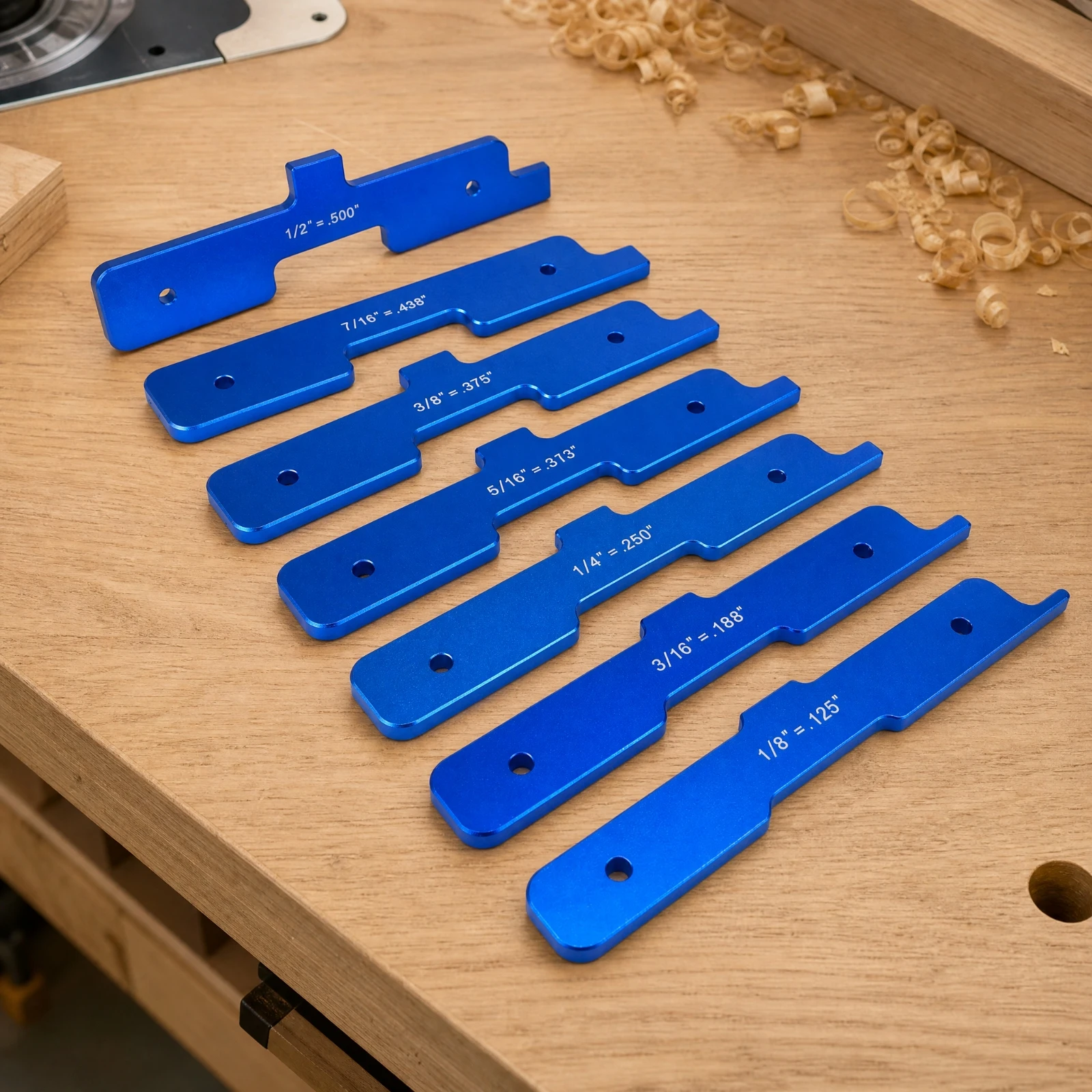 7 peças – Barra de ajuste para - Woodworking Routers avaliação e preço
