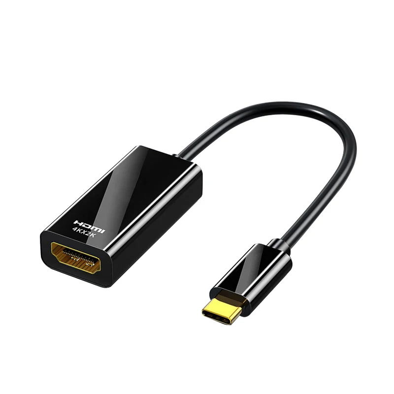 Type C To HDMI-compatible Cable USB Type-C to HDMI TV Display Adapter for MacBook Laptop PC 4K 60Hz USB C to HD Converter