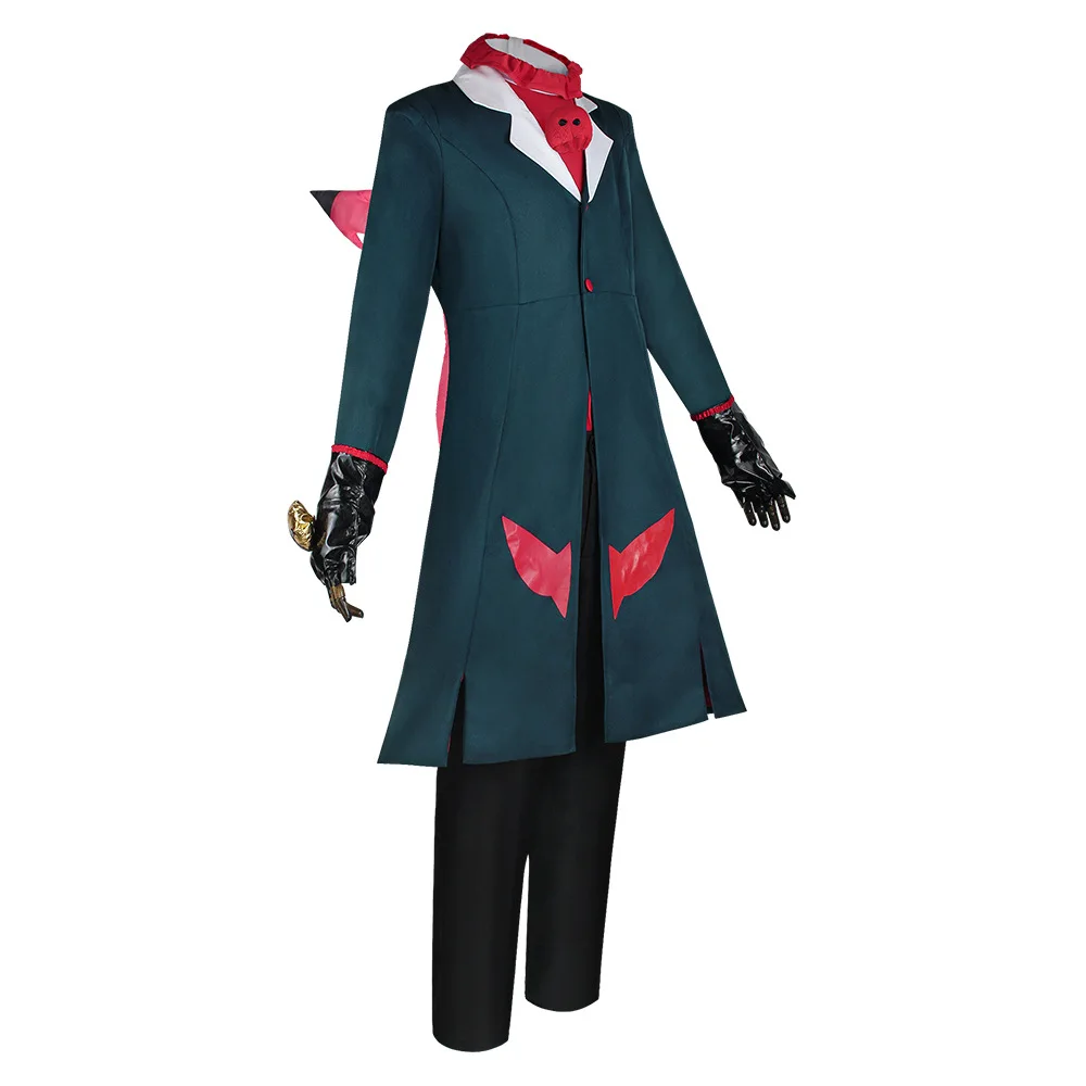 Anime Hazbin Cosplay Kostuum Kleding Hotel Staart Uniform Cosplay Hazbin Halloween Party Set Unisex Uniform Vrouw Man