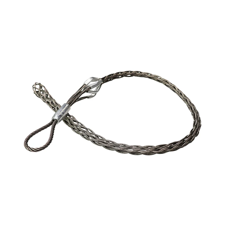 Customize Stainless Steel High Voltage Cable Pulling Grip With Taper Aluminium Sleeve