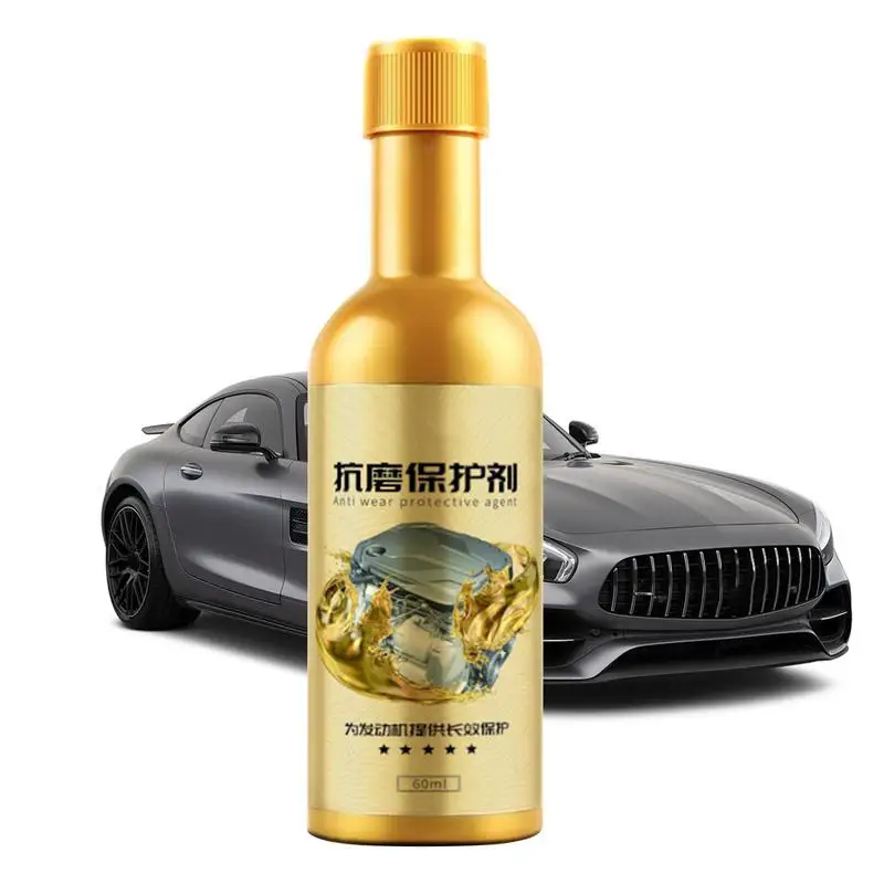 

Car Engine Oil 60ml Protective Engine Oil Addictive Agent Noise Reduction Engine Care Carbon Remover Car Friction Eliminator For