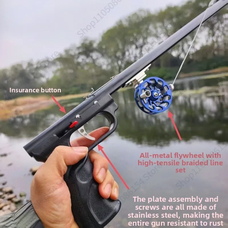 New stainless steel underwater fishing and hunting shooter trigger wire wheel set sea fishing tool