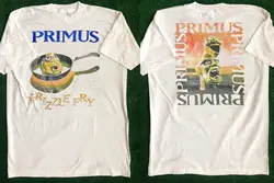 Primus 'frizzle Fry' 1990 Tour T-shirt Primus 1990