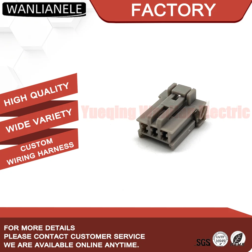 Replacement for Sumitomo 6098-0241 3 Pin Automotive Connector Female Housing 2.3mm Pitch 22A Non-Waterproof Fit Nissan Honda
