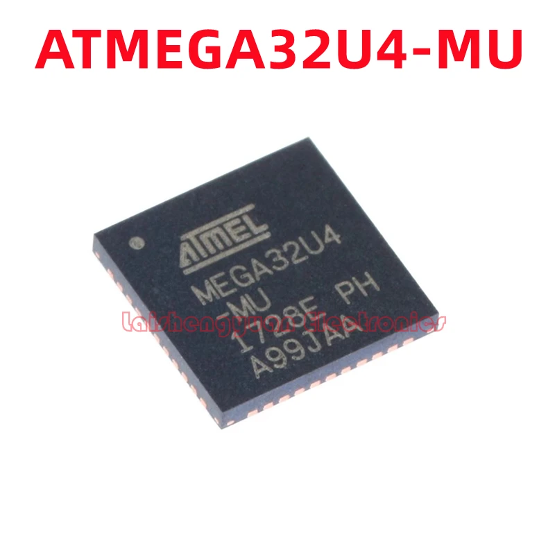 Original genuine patch ATMEGA32U4-MU ATMEGA32U4 QFN-44 8-bit microcontroller chip 16MHz brand new chip