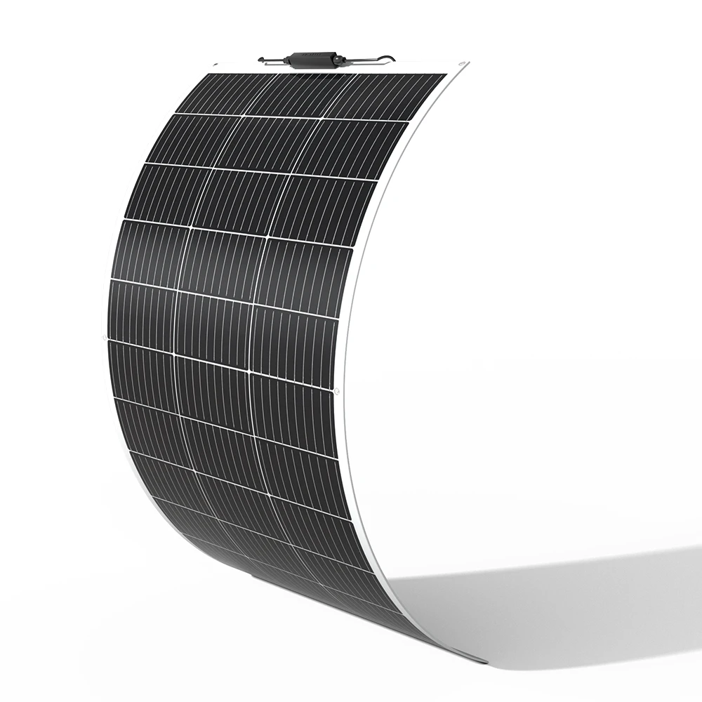 

XINPUGUANG 120W Solar Panel 12V, Flexible Solar Panel 120 Watt 22% High-Efficiency, Lightweight Solar Panels for Marine RV Cabin Van Car Boat Camping Curve Surfaces