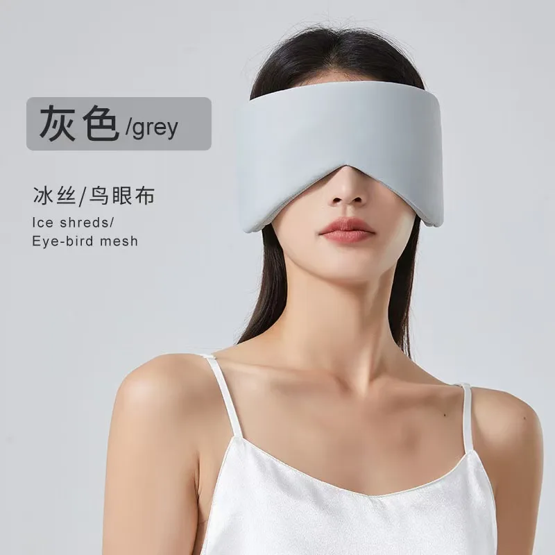 Dual Warm & Cool Space Capsule Eye Mask | Sleep Special, Office Travel Nap, Full Shading, Noise Reduction Eye Cover for Men & Wo