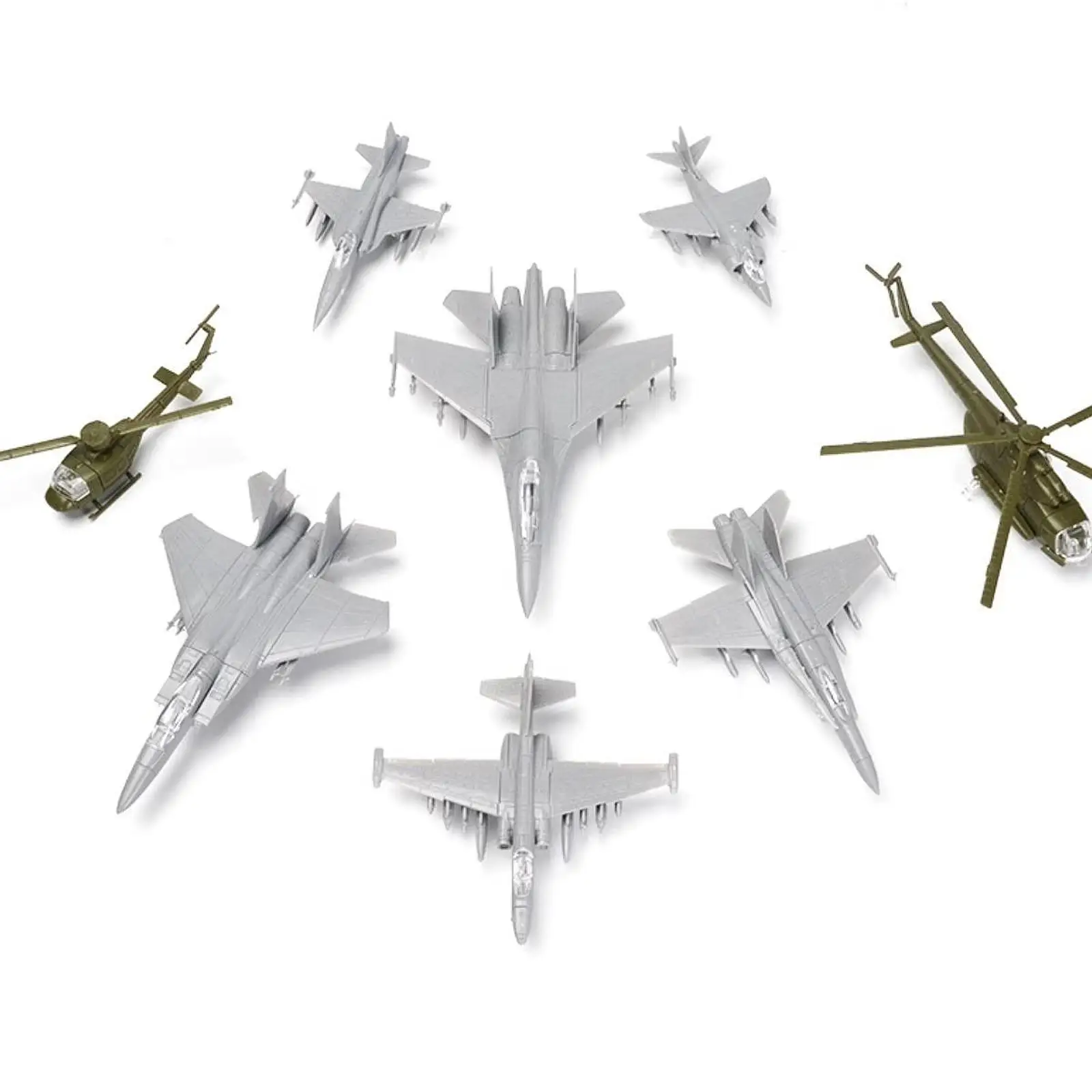conjunto-de-8-modelos-de-aeronaves-em-escala-1-144-para-decoracao-de-casa