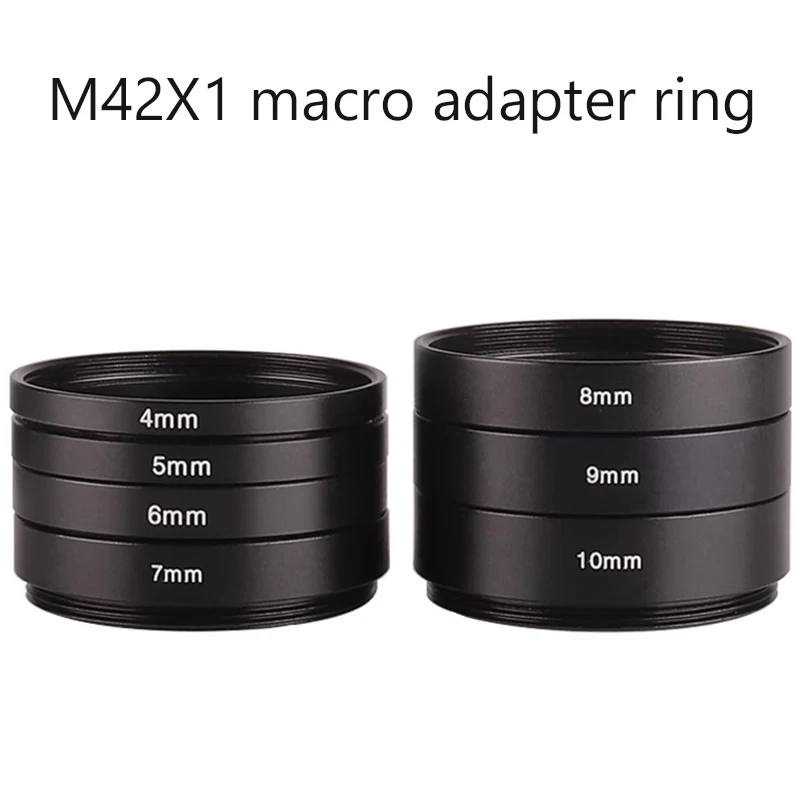 

M42x1mm Extension ring M42 to M42 adapter ring Extension cylinder macro ring 4/5/6/7/8/9/10/15/20mm