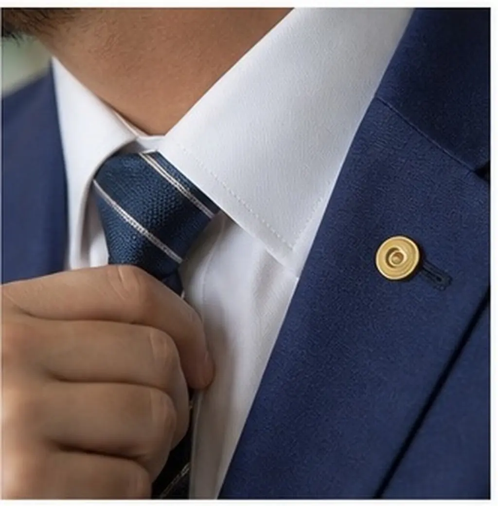 50Pcs Metal Pin Clutch Gold Brass Badge Insignia Replacement for Lapel Pins Tie Tacks Citation Bars Service Bars Jewelry