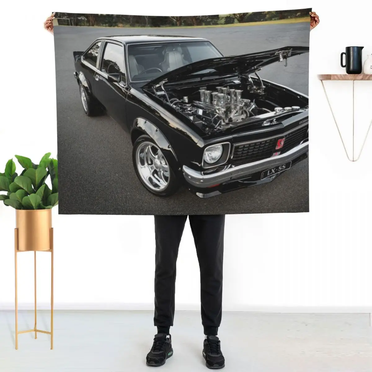 Stephen Barrie Holden LX Torana Throw Blanket Heavy wednesday Blankets For Sofas Moving Soft Beds Cute Blankets