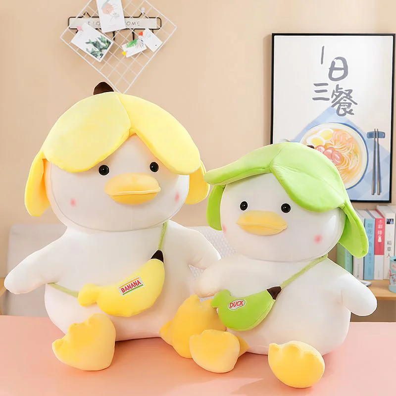 

Duck Doll Decoration Simple Plush Doll Cute Banana Duck Doll Girl Birthday Gift